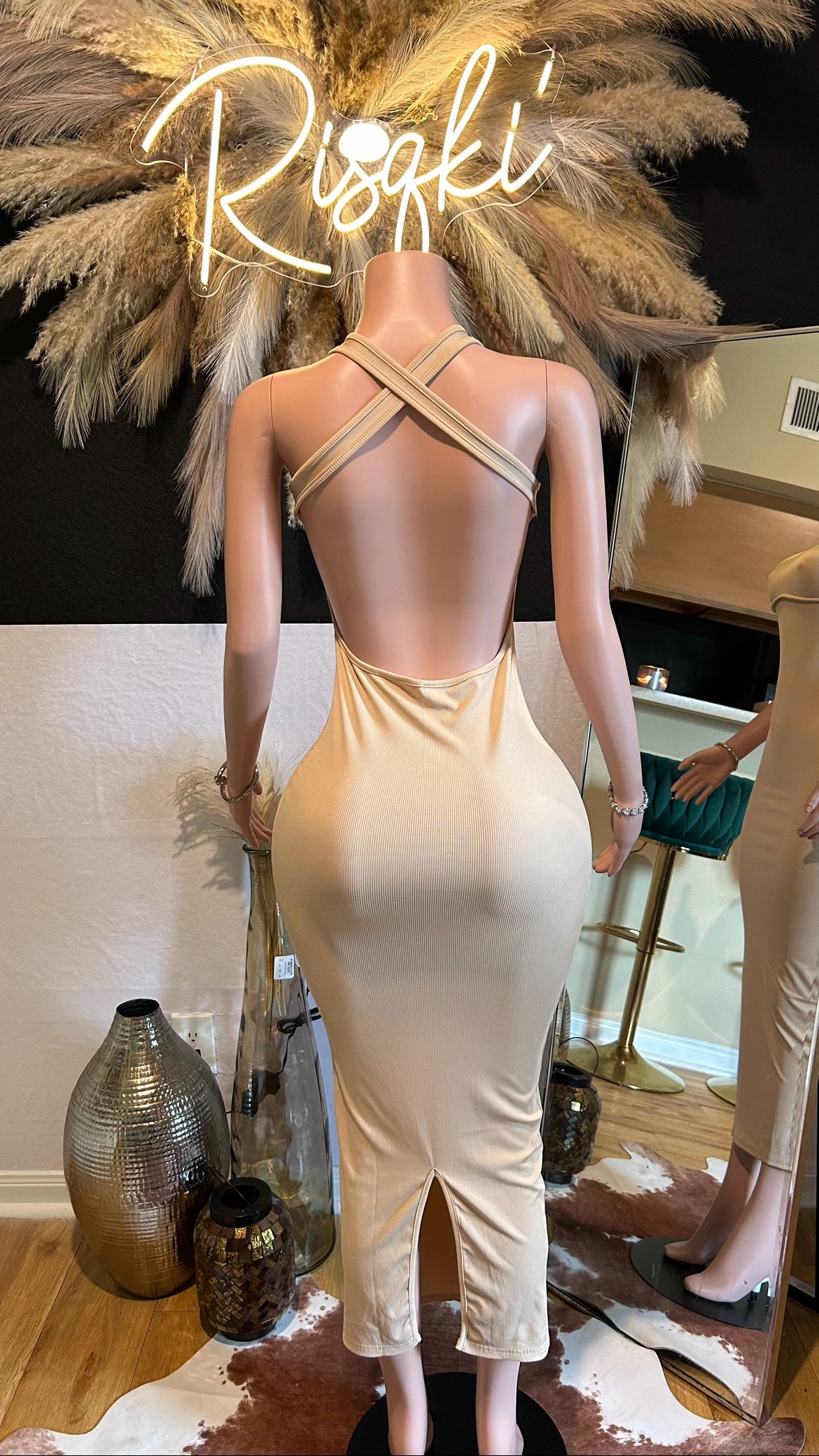 Ribbed Backout Sundress