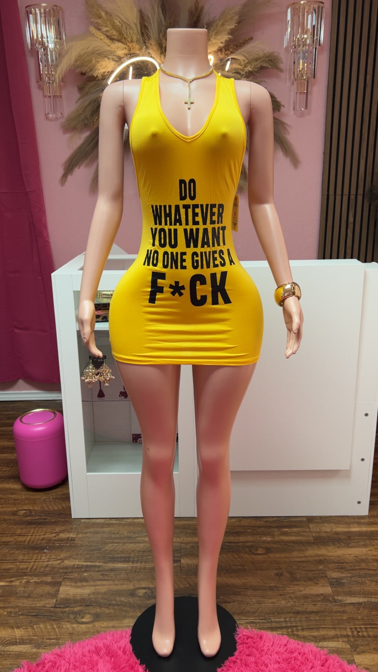Unbothered Mini dress
