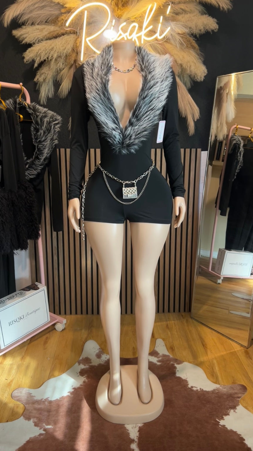 Ari Romper (Black)