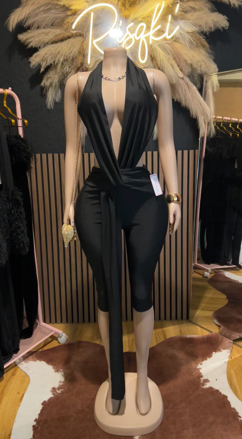 (Black) Sienna Romper