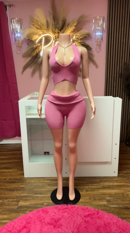 All Eyes on me 2pc Set (Pink)