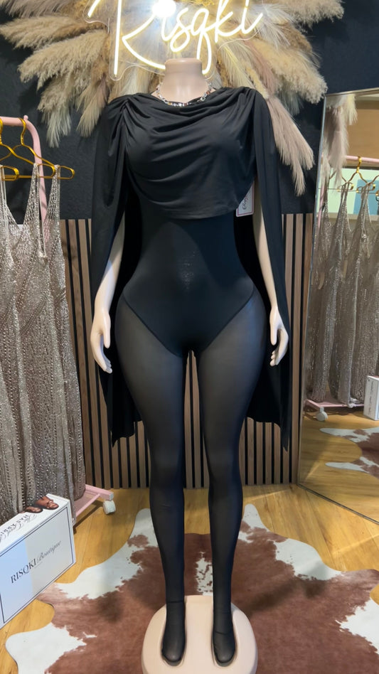 (Black ) Riianah Body suit