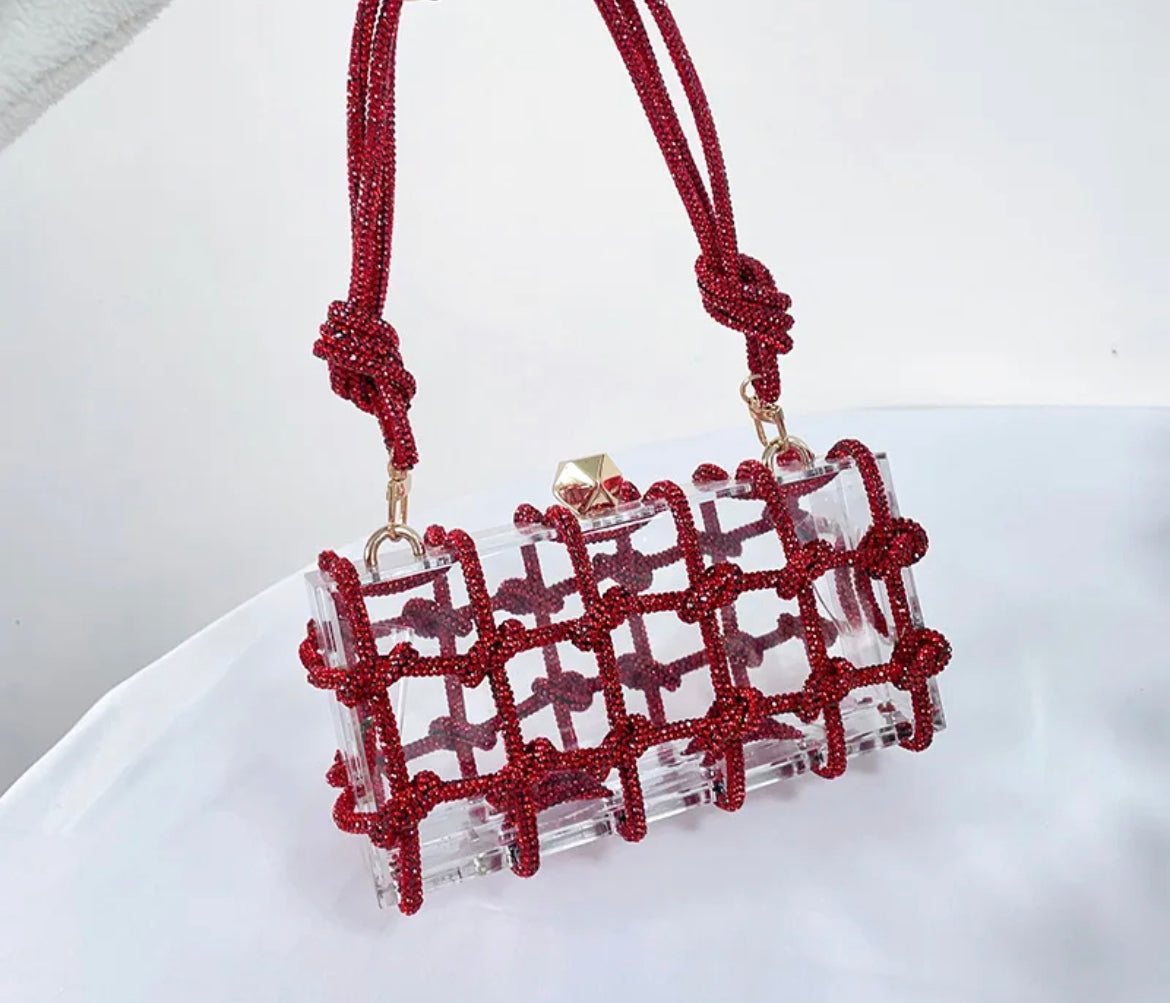 Crystal handbag