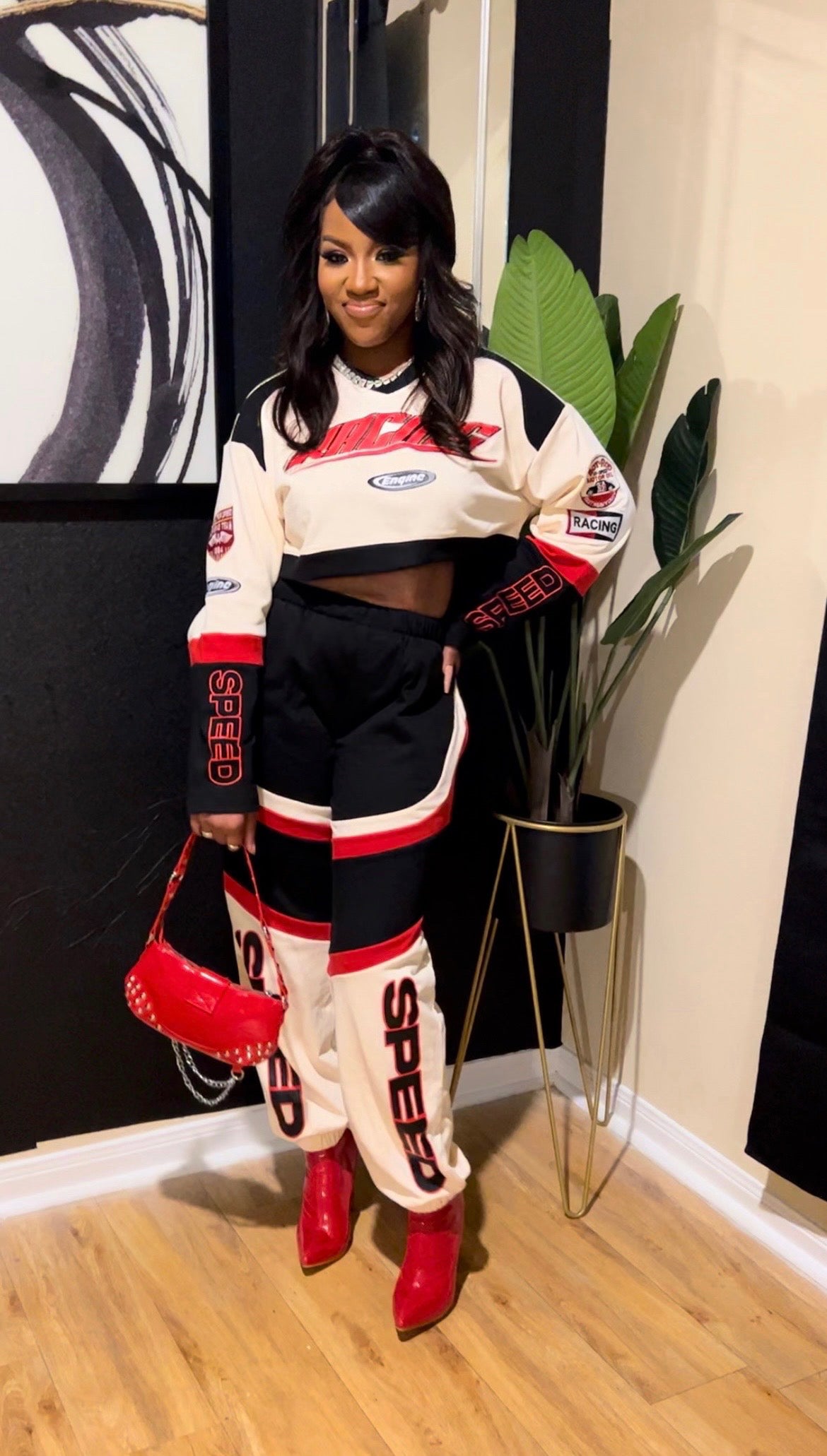 Natalie NASCAR 2  piece set