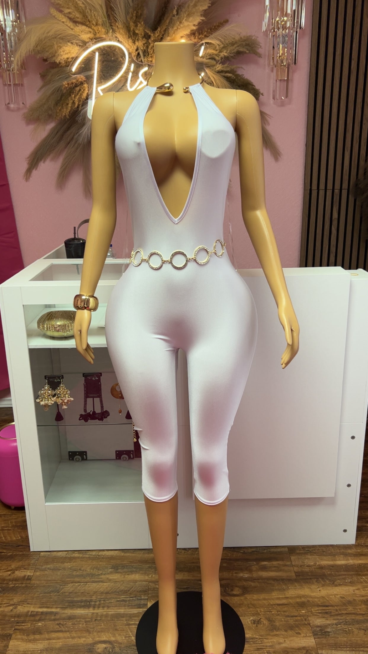 Meka Backless Jumpsuit