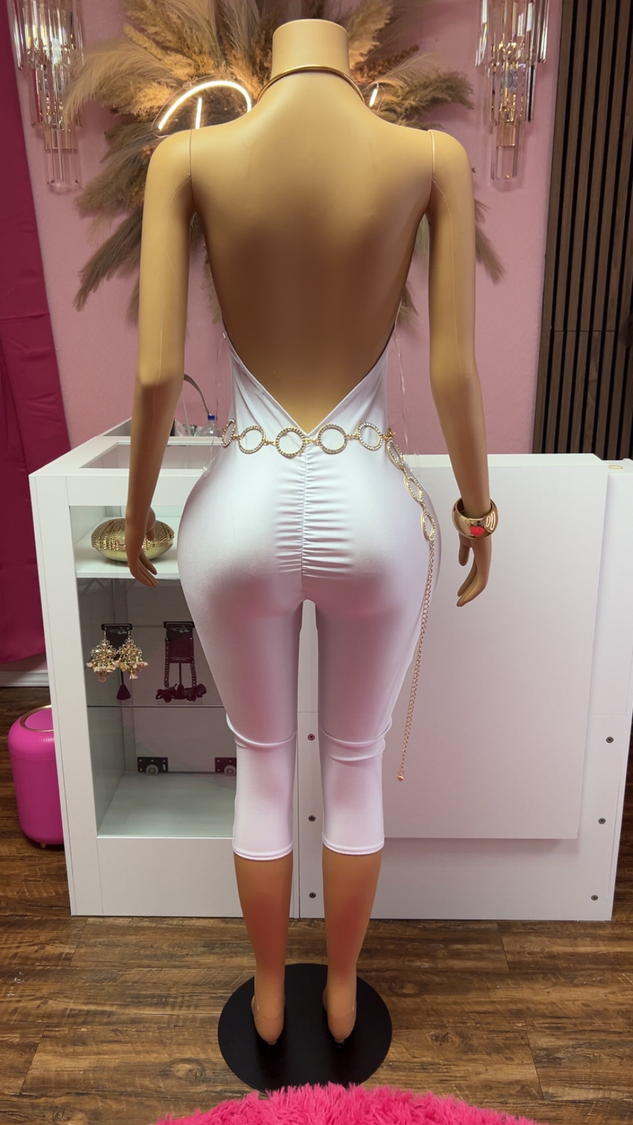 Meka Backless Jumpsuit
